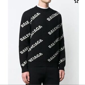 Balenciaga Logo Sweater